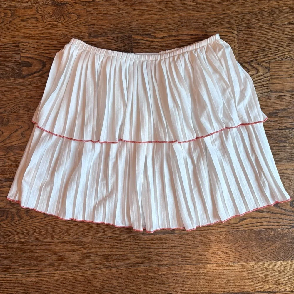 Free People Strapless Boho Peasant Top